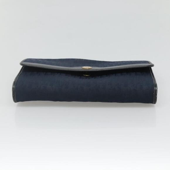 DIOR Trotter Canvas Chain Shoulder Bag Navy - Picture 9 of 12